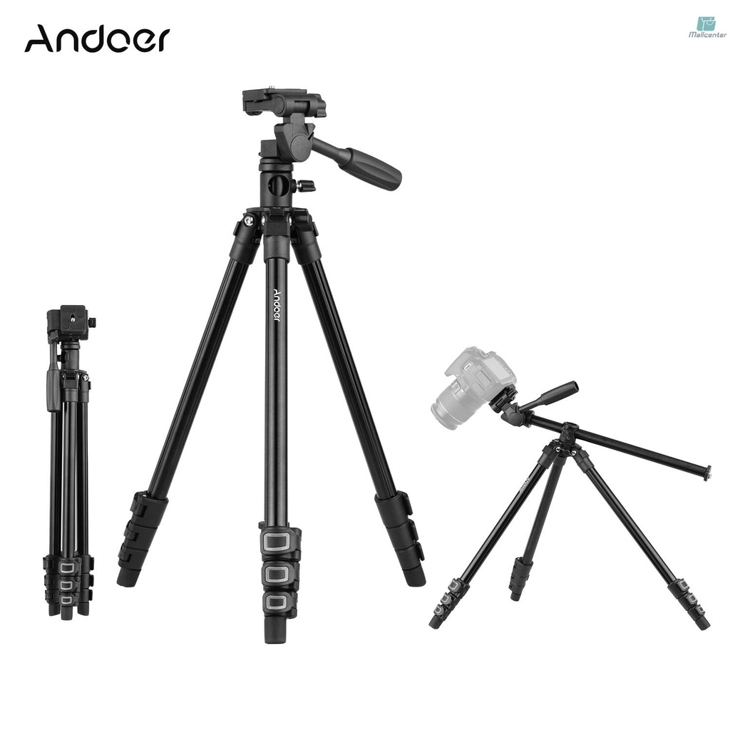 Giá Đỡ Máy Ảnh Andoer Q160HA 3 Chiều Chuyên Nghiệp Cho DSLR Ca A3.14