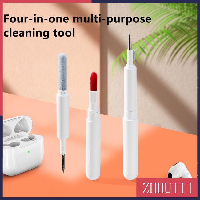Bút Vệ Sinh Tai Nghe Bluetooth 4 Trong 1 Cho Máy Tính / Bàn Phím / Camera