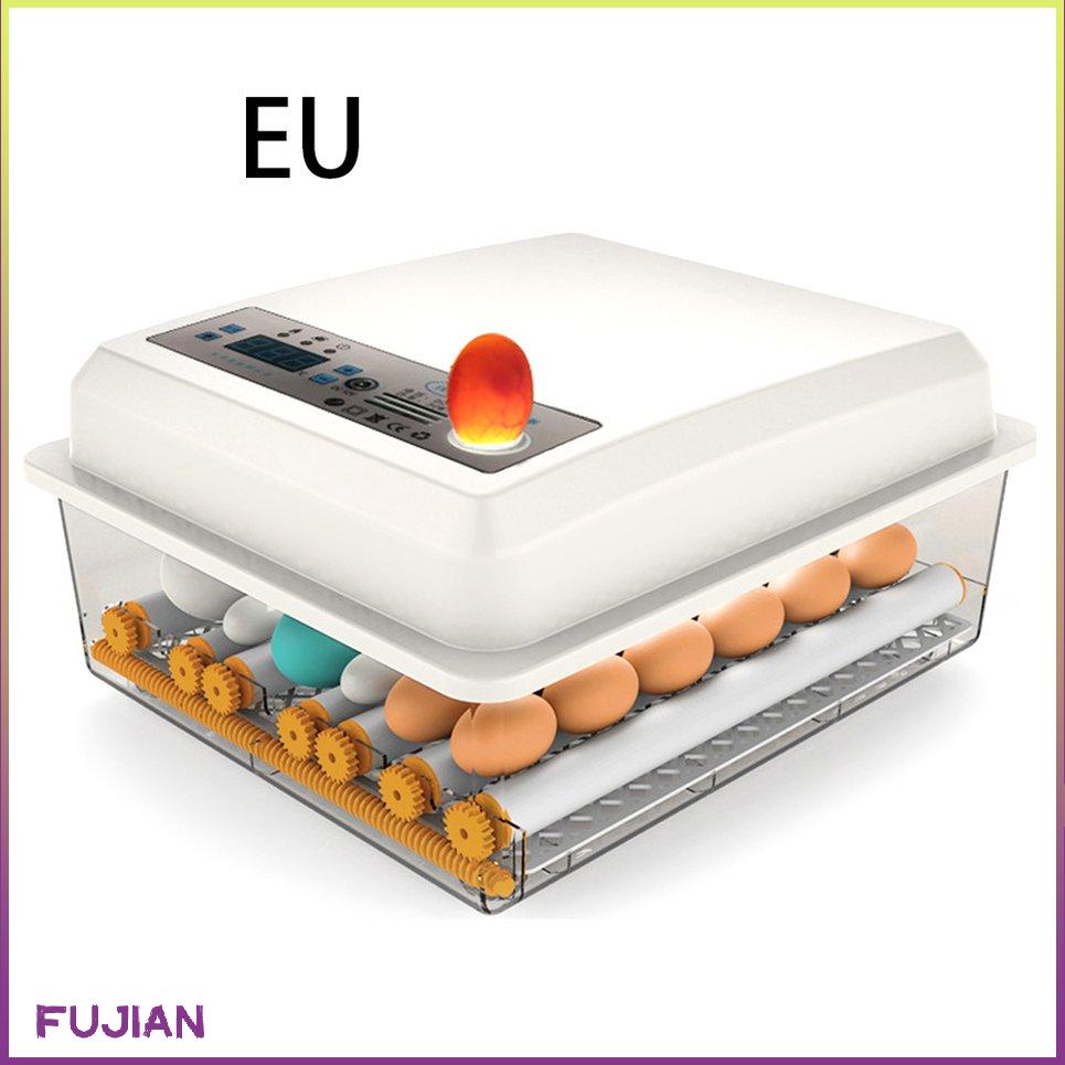 Máy ấp trứng mini tự động kỹ thuật số 16 có quay cho chim cút ngỗng Thổ Nhĩ Kỳ [D/24]