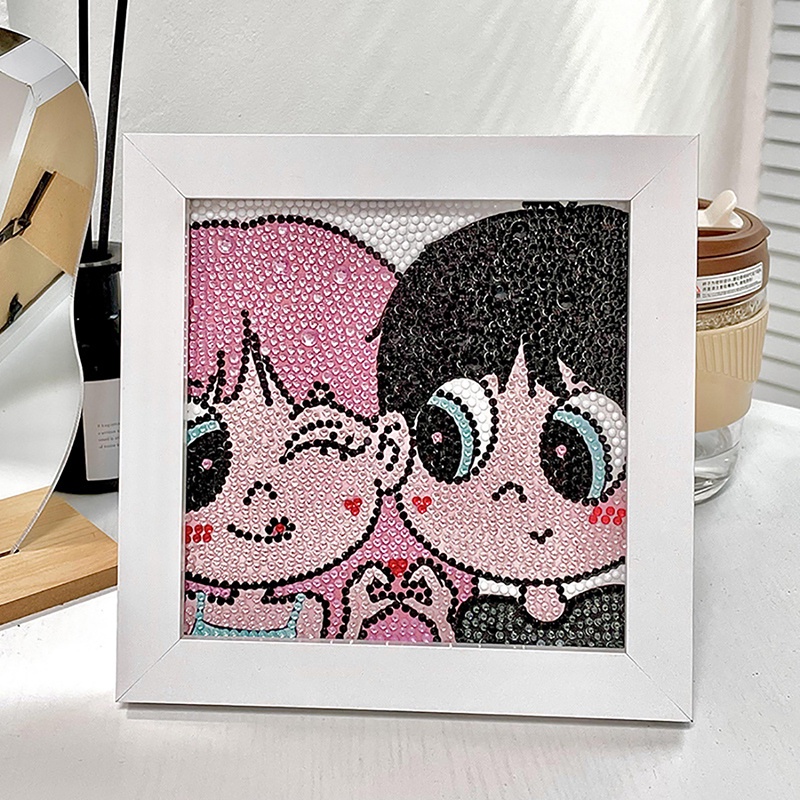 Bộ Tranh Đính Đá Tự Làm Họa Tiết Hoạt Hình Dễ Thương Trang Trí Nhà Cửa dreamdiary