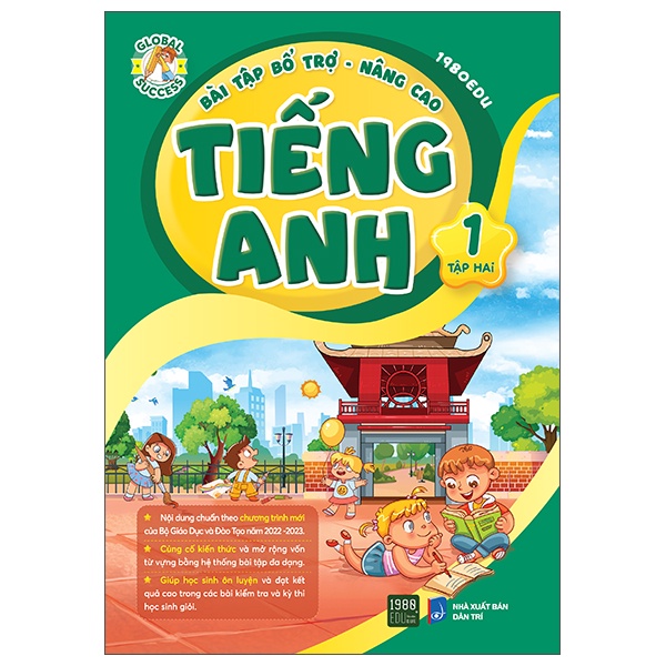 Sách - Bài Tập Bổ Trợ Nâng Cao Tiếng Anh Lớp 1 - Tập 2 ( 1980 BOOKS HCM )