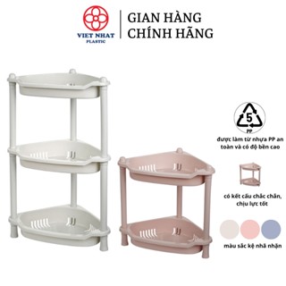 Kệ Góc Tam Giác Nhà Tắm, Nhà Bếp Nhựa Việt Nhật 5562-5563 - Việt Nhật Plastic HN