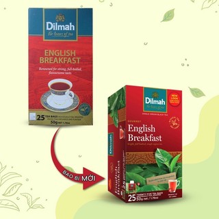 Trà Dilmah Buổi Sáng - Dilmah English Breakfast 25 túi x 2 g