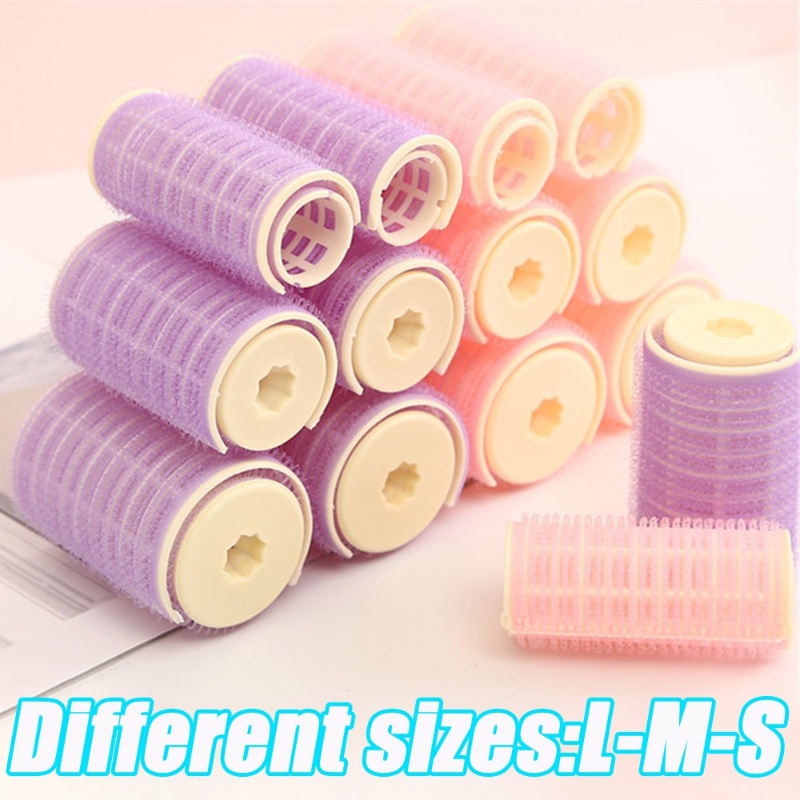 Kẹp Uốn Tóc Tự Dính Bằng Nhựa Thời Trang Hàn Quốc Cho Nữ