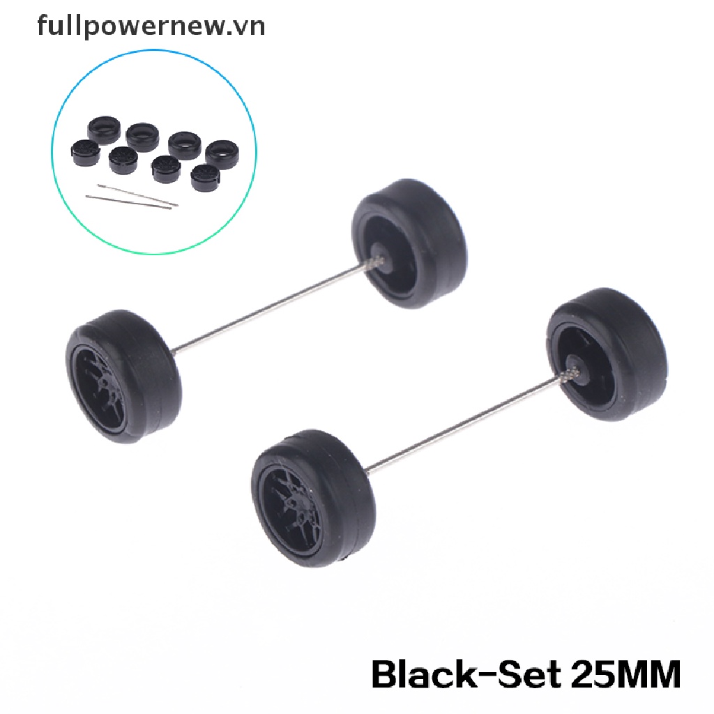 1 Bộ Bánh Xe Cao Su Tỉ Lệ 1: 64 Dành Cho Xe Đua Đồ Chơi DIY