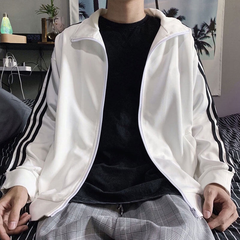 Nurgaz Áo khoác nam nữ nevaeh phiên bản hàn quốc xu hướng thể thao sinh viên trong áo khoác phong cách hồng kông cho các cặp đôi