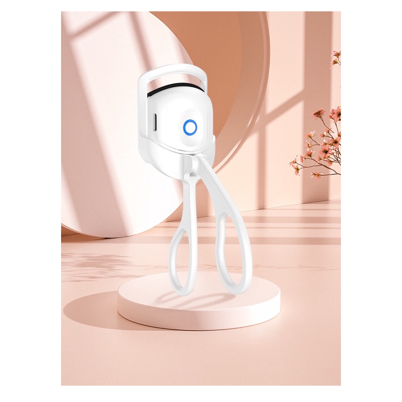 MVP2977 Máy Uốn Mi Điện Cao Cấp, Uốn Cong Lông Mi Tự Nhiên, Định Hình Lâu Dài Bằng Nhiệt, Có Cổng Sạc USBKẹp mi nhiệt