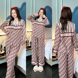 Đồ bộ mác 2CE lụa xước thượng hạng, thiết kế độc quyền