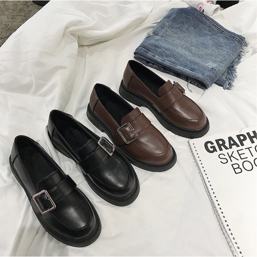 ORDER - Giày Oxford, Giày vintage da (Có ảnh thật)