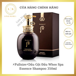⚡Fullsize⚡Dầu Gội Đầu Whoo Spa Essence Shampoo 350ml (chính hãng có tem)