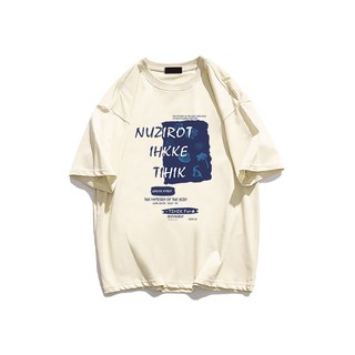 Áo thun pofloret vải cotton in họa tiết graffiti cổ điển dành cho nữ cỡ lớn