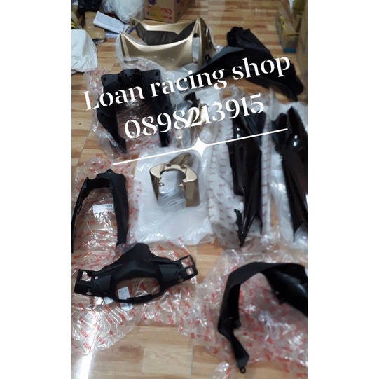 DÀN ÁO TAURUS MÀU NÂU ĐỒNG ZIN YAMAHA - VJC SÀI GÒN
