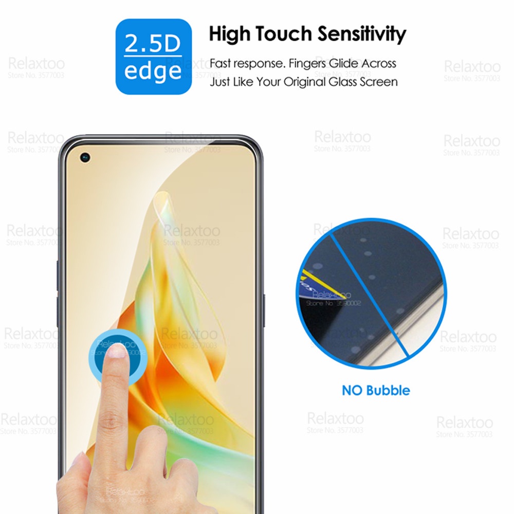Set 2 Kính Cường Lực Bảo Vệ Màn Hình Điện Thoại Oppo Reno8 T Reno 8T 8 T T8 Reno8T 4G 6.43 "CPH2481
