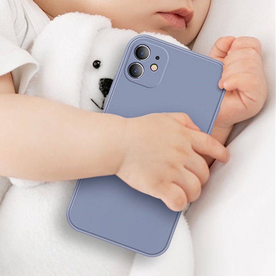 Ốp Điện Thoại Silicon Vuông Chính Hãng Cho OPPO Reno 8Z 7 7Z 6Z 6 5 Pro 3 2Z 2F 4G 5G 2023