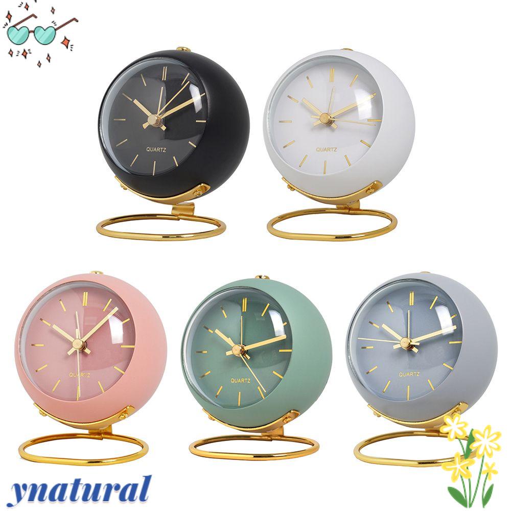 Đồng Hồ Báo Thức Để Bàn Chạy Bằng Pin Yên Tĩnh Dùng Trang Trí Nhà Cửa