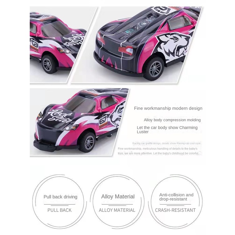 Mô Hình Xe Đua mini Bằng Hợp Kim Chất Lượng