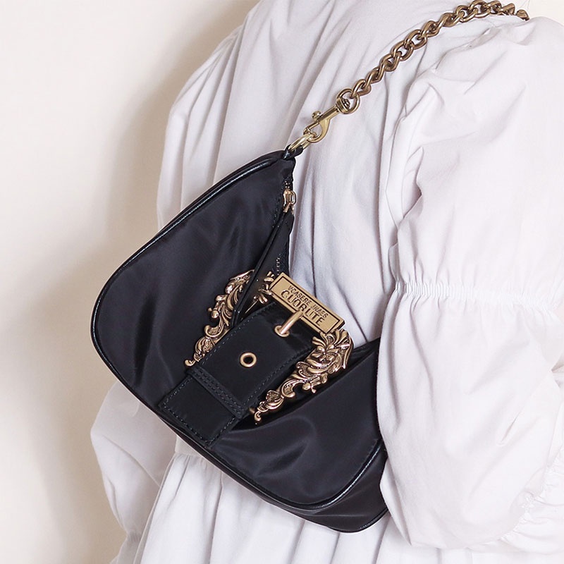 AlphaZ Túi Vải Nylon Đeo Vai / Kẹp Nách Kết Cấu Chuỗi Đa Dạng Phong Cách Retro Xu Hướng Niche