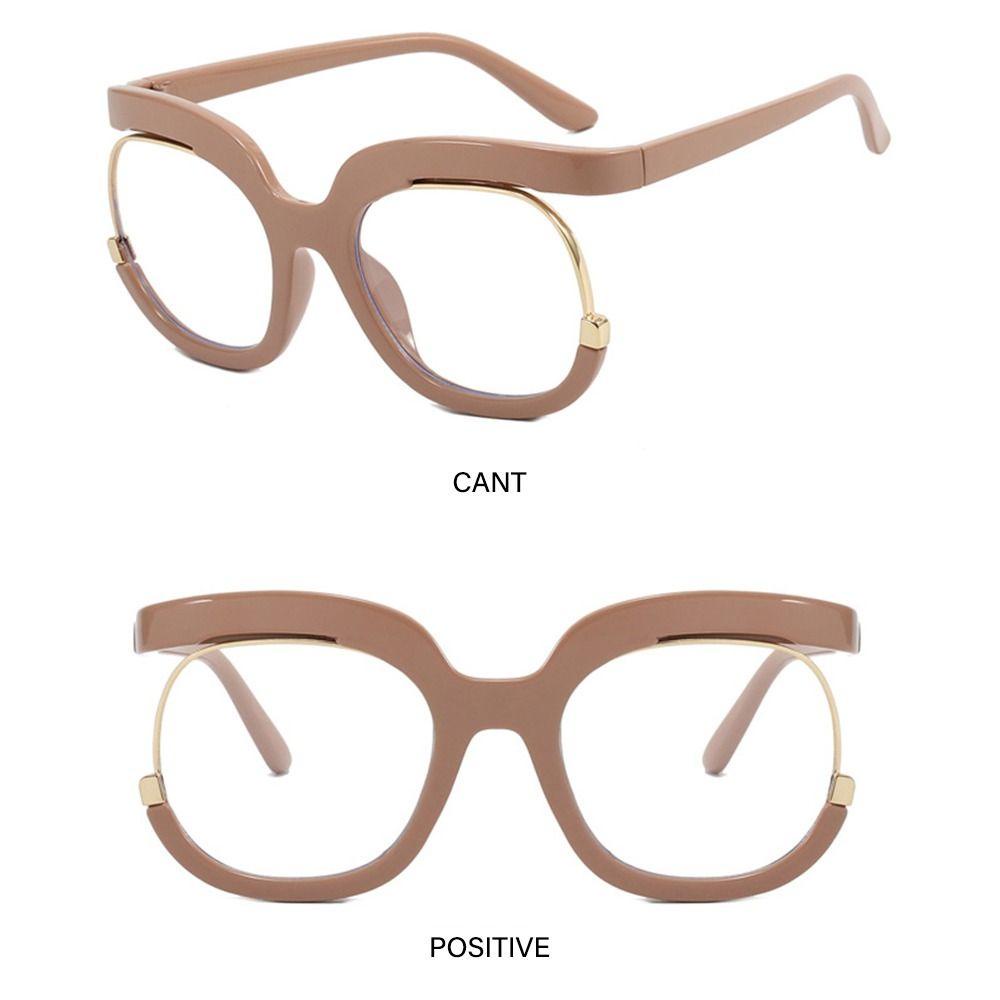 Mắt Kính Chống Ánh Sáng Xanh Hình Tròn Phong Cách Đường Phố