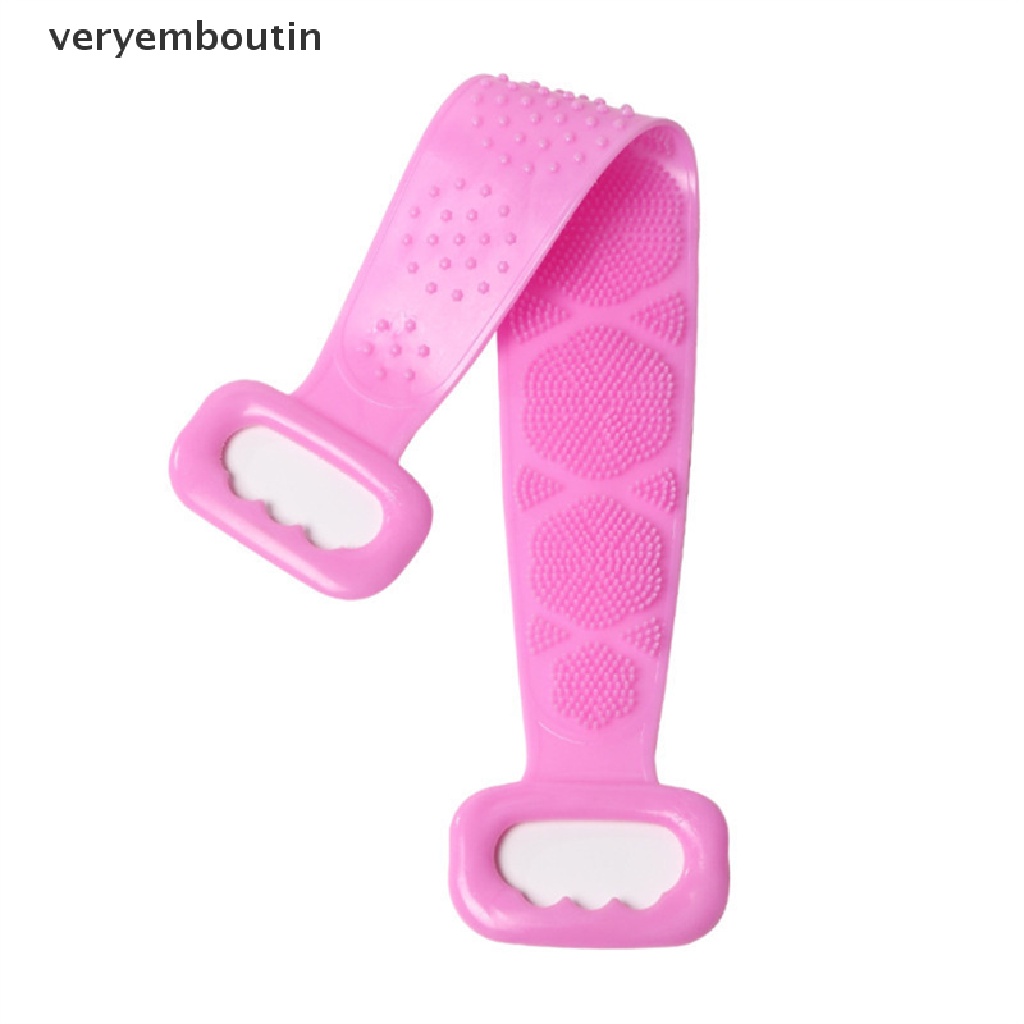 Dây Đai Silicon Mềm Dùng Cọ Rửa Cơ Thể Khi Tắm