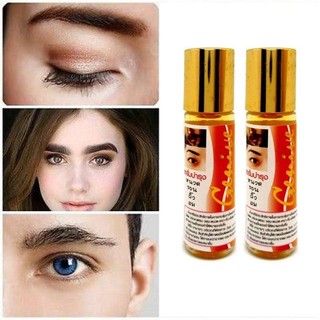 Serum dạng lăn genive kích mọc tóc dưỡng mi mọc râu lông mày cực tốt thái lan 10ml
