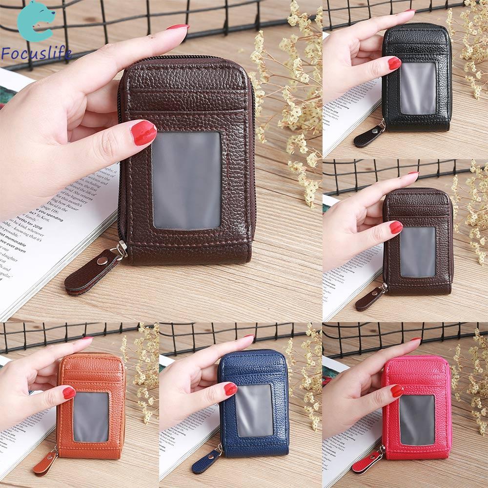 Ví Da PU Có Khóa Kéo Thời Trang Cho Nam