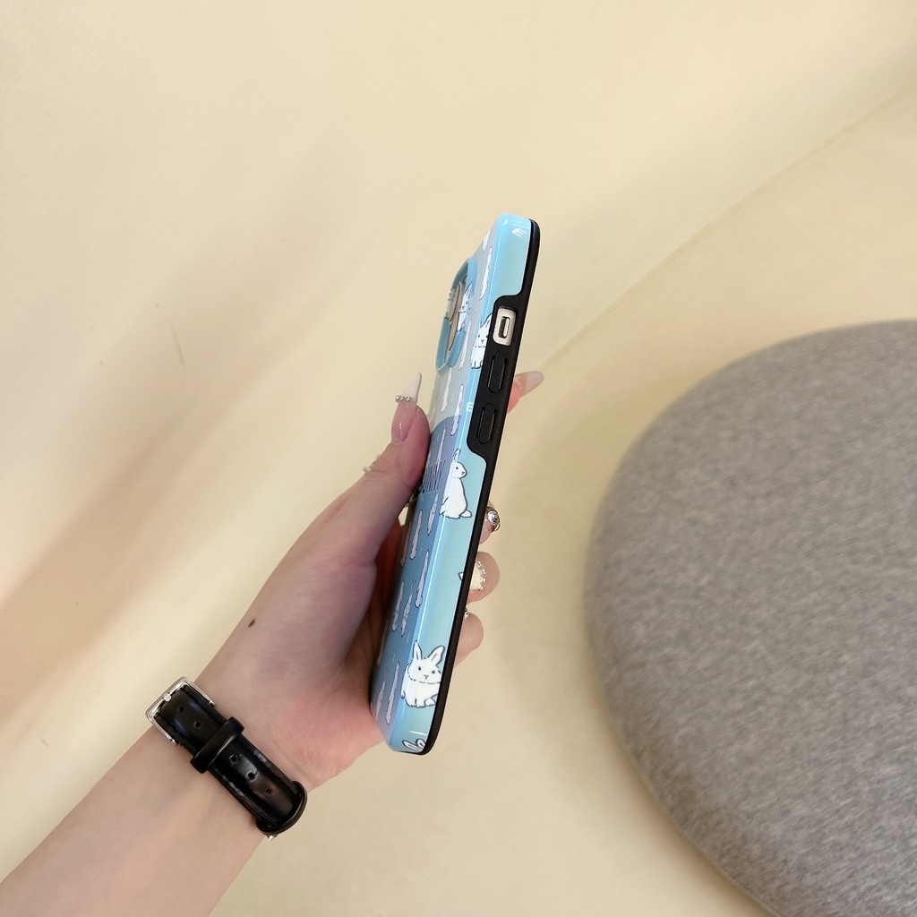 Ốp Điện Thoại Silicon Tpu Mềm Chống Rơi Họa Tiết Hoạt Hình 2 Trong 1 Cho iPhone 14 13 12 11 Pro Max