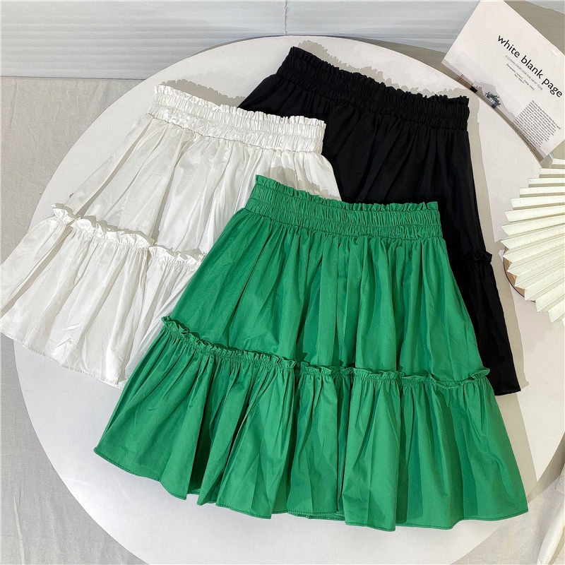 Chân Váy Chữ A Xếp Ly Lưng Cao Co Giãn Mẫu Mới 2023 Thời Trang Mùa Hè Cho Bé Gái