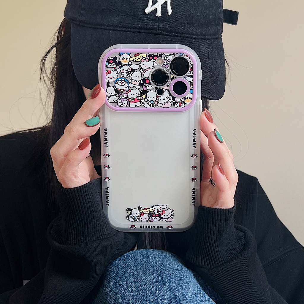 Ốp Điện Thoại TPU Dẻo Họa Tiết Hoạt Hình Disney Dễ Thương Chống Rơi Cho iPhone 14 13 12 11Pro Max 14 Plus
