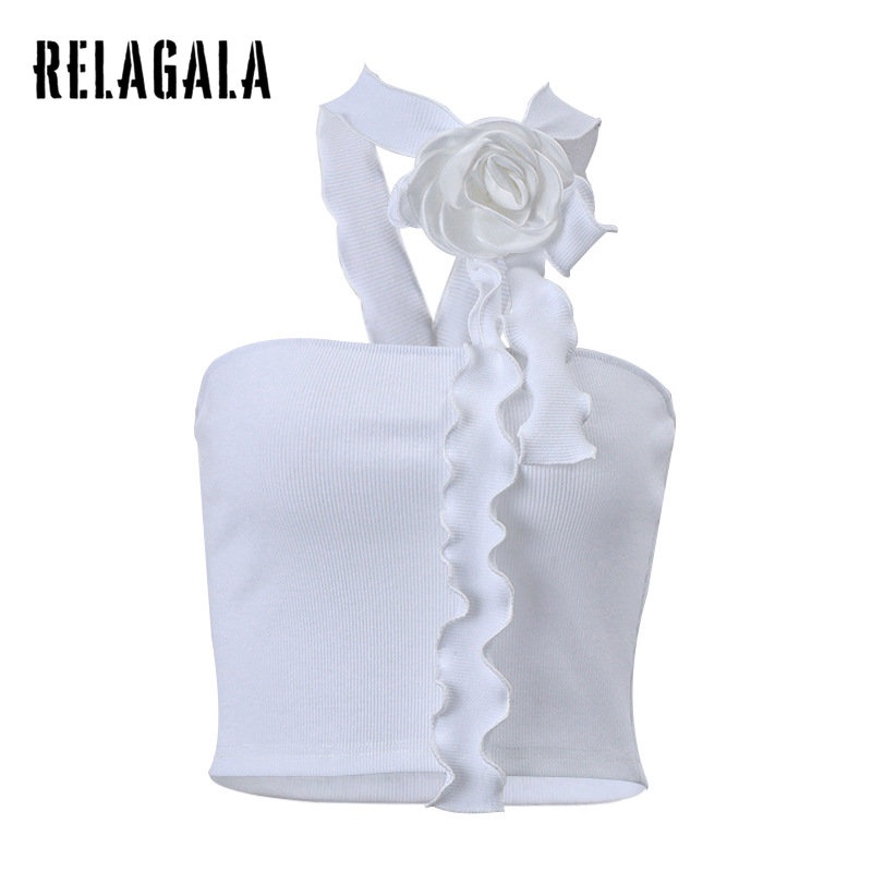 Áo Hai Dây Ôm Dáng Màu Trơn In Họa Tiết Hoa Thời Trang 2023 Cho Nữ | BigBuy360 - bigbuy360.vn