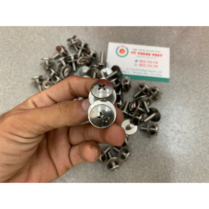 Ốc 6 ly 2 phân inox bake