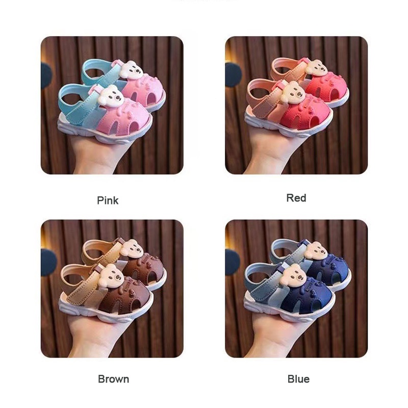 AMILA Xăng đan Đế Mềm Chống Trượt Thoáng Khí Dành Cho Bé 0-3 Tuổi