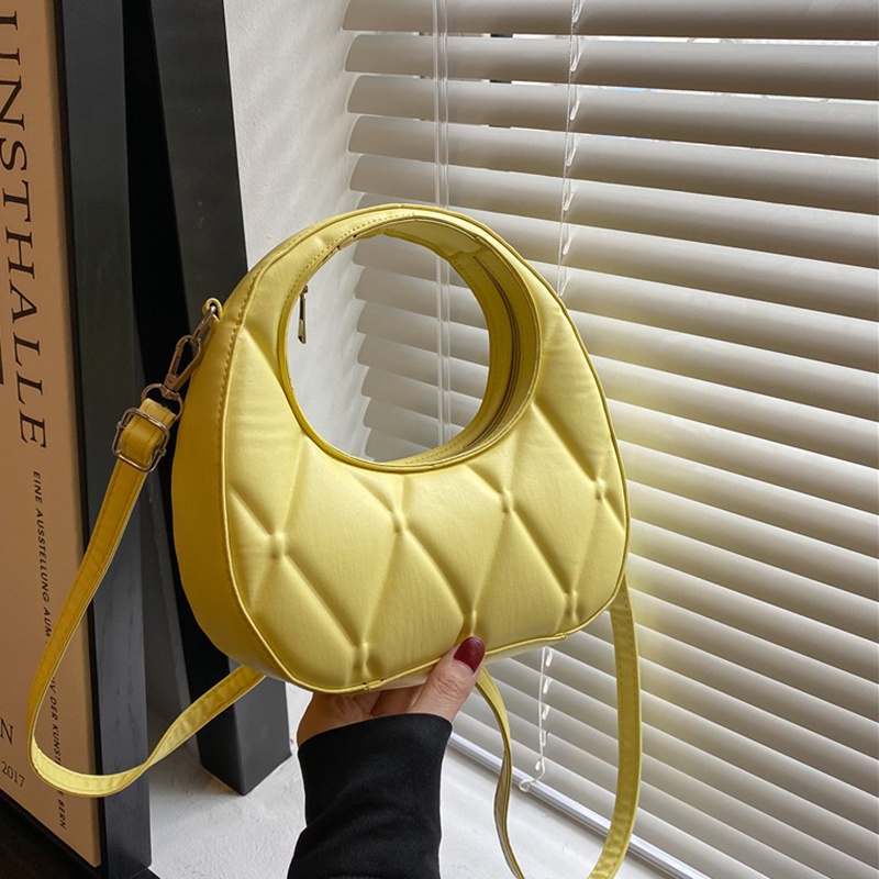 Ielgy Túi Đeo Vai Dạng Ấn Lăng Kính Thiết Kế Thời Trang niche Cao Cấp Dễ Phối Đồ Cho Nữ