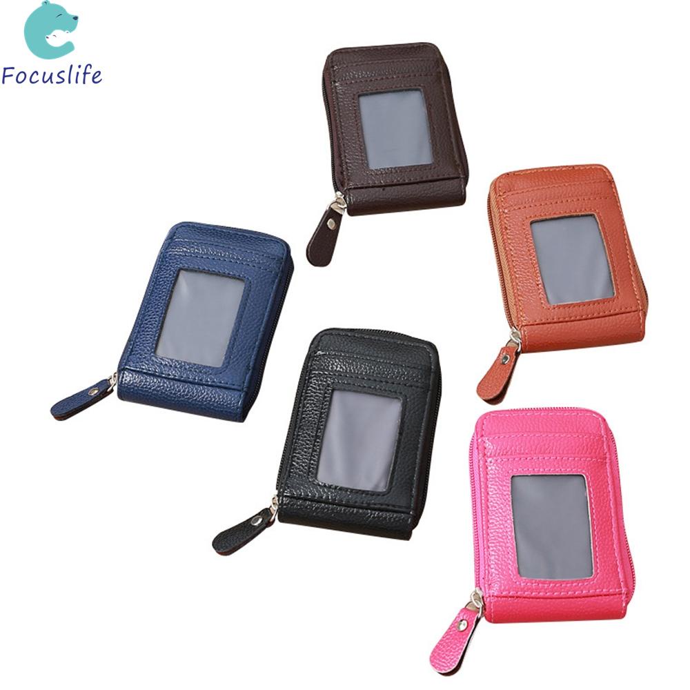 Ví Da PU Có Khóa Kéo Thời Trang Cho Nam