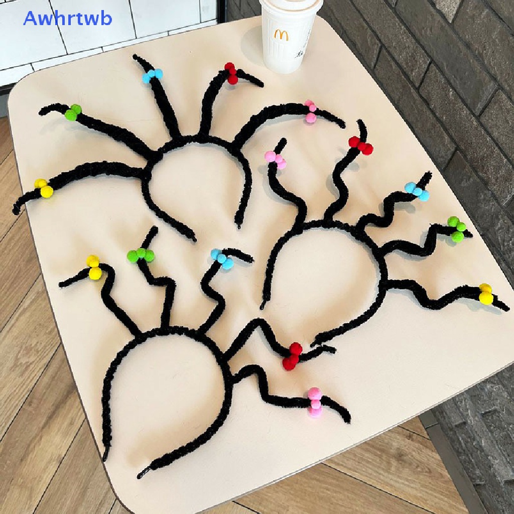 Băng Đô Phù Thủy Nhỏ Màu Đen Dùng Hóa Trang Tiệc Halloween Mới