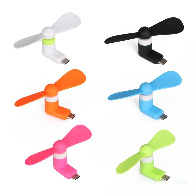 Quạt Mini Cổng USB Type C Tiện Dụng Cho Điện Thoại Android / Máy Tính Bảng