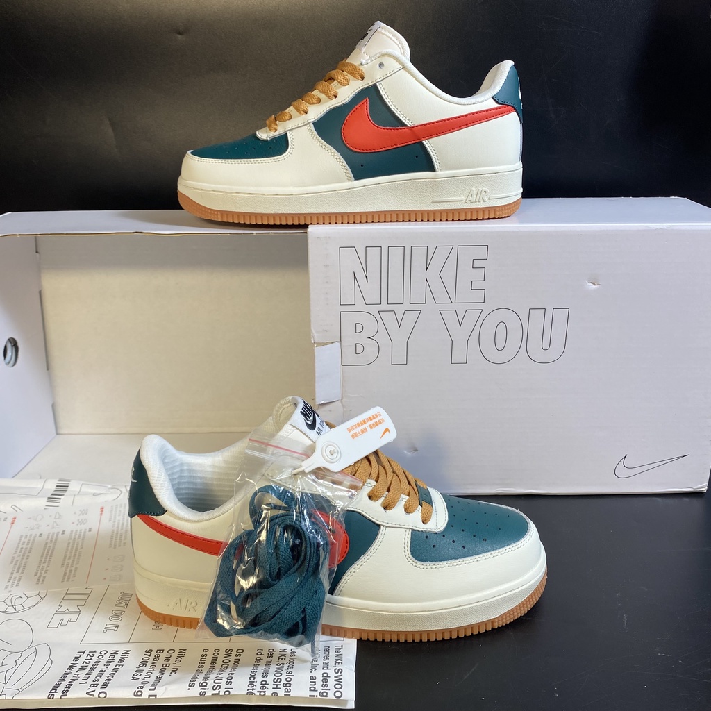 Giày thể thao N....ike_af1_guc_ci màu xanh đỏ , giày thể thao nam nữ bản đẹp full box full phụ kiện