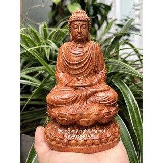 Tượng phật Thích Ca bằng gỗ