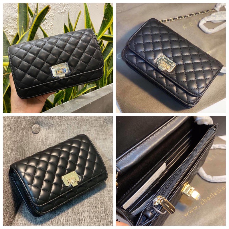 Túi Xách Nữ CNK Khóa Gập Ô Trám Hàng Đẹp Size 20 Hàng Loại 1 Audrey_tuistore