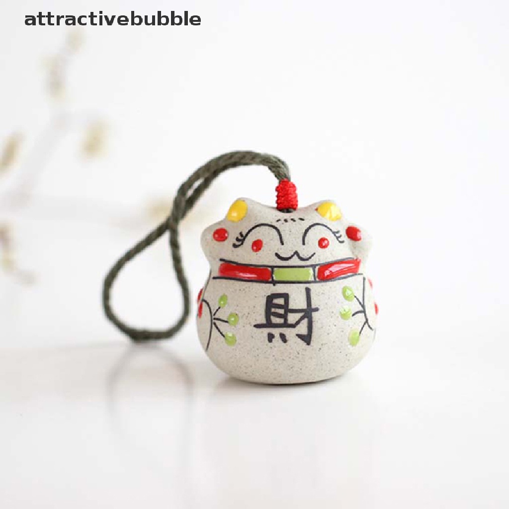 Móc Khóa Hình Chú Mèo May Mắn Đáng Yêu