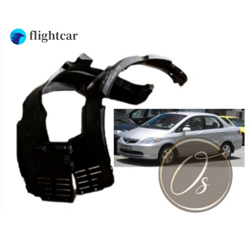 FENDER Tấm Chắn Bùn Chuyên Dụng Cho Xe Honda City Sel old face 2003-2005 2003 2004 2005