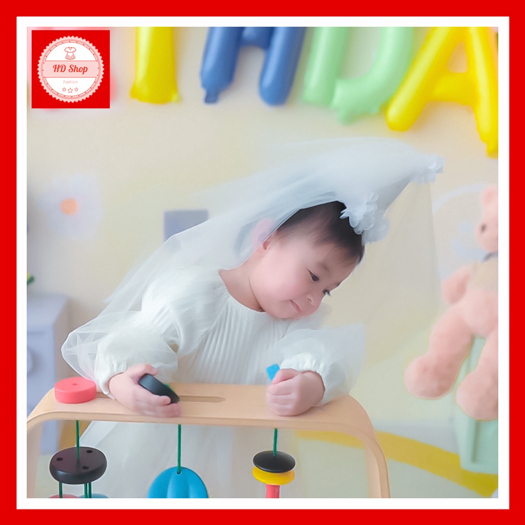 Mũ chóp sinh nhật phong cách Hàn Quốc cho bé