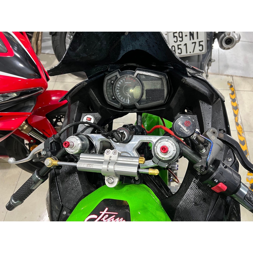 Ghidong 41mm | ghidong clipon ninja 400 yamaha r3  | tay lái 41mm | ghidong ninja 400