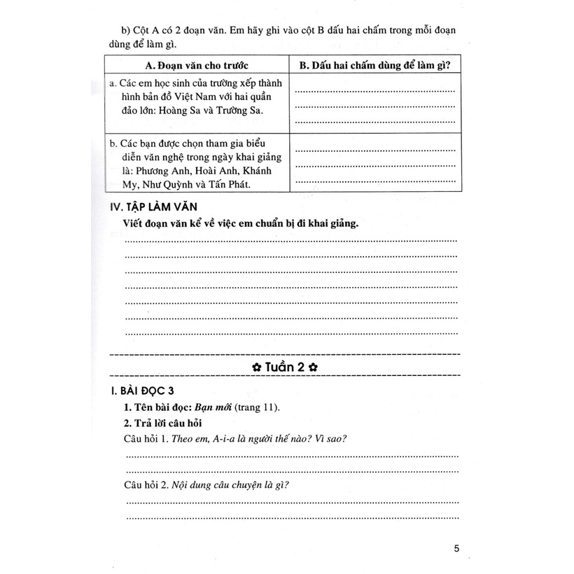 Sách - Vở Bài Tập Cuối Tuần Tiếng Việt 3 (Dùng Kèm SGK Cánh Diều) - HA