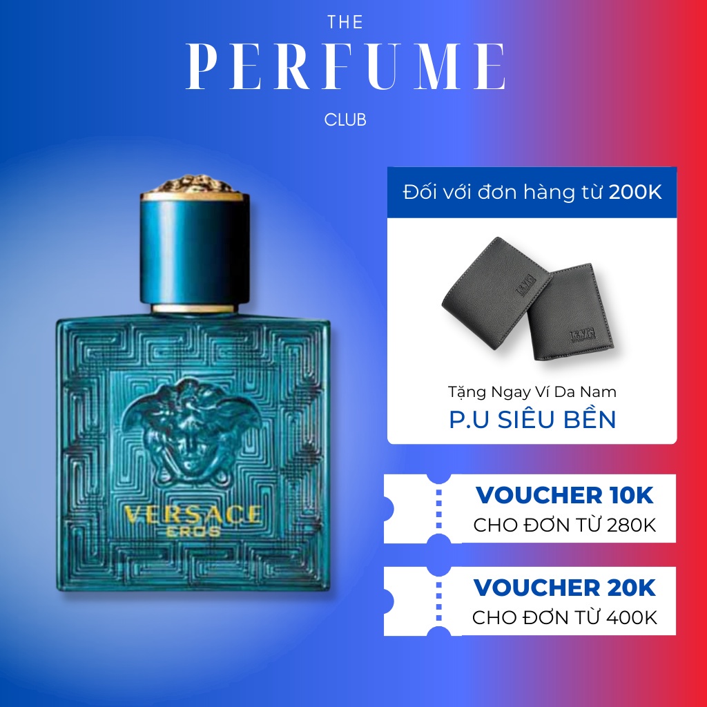 Nước Hoa Nam Versace Eros 100ml Hương Thơm Mạnh Mẽ, Cuốn Hút