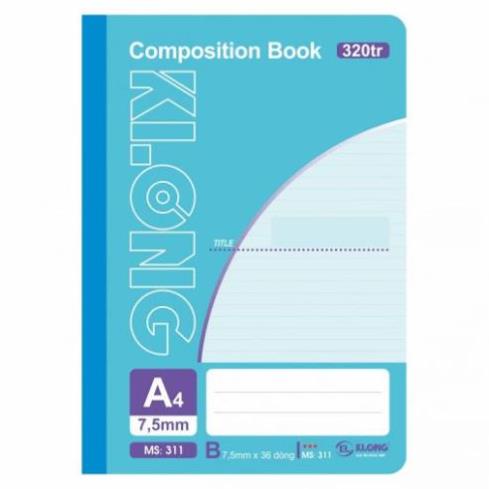 Sổ bìa cứng A4 klong 320 trang - HIKOMA STORE
