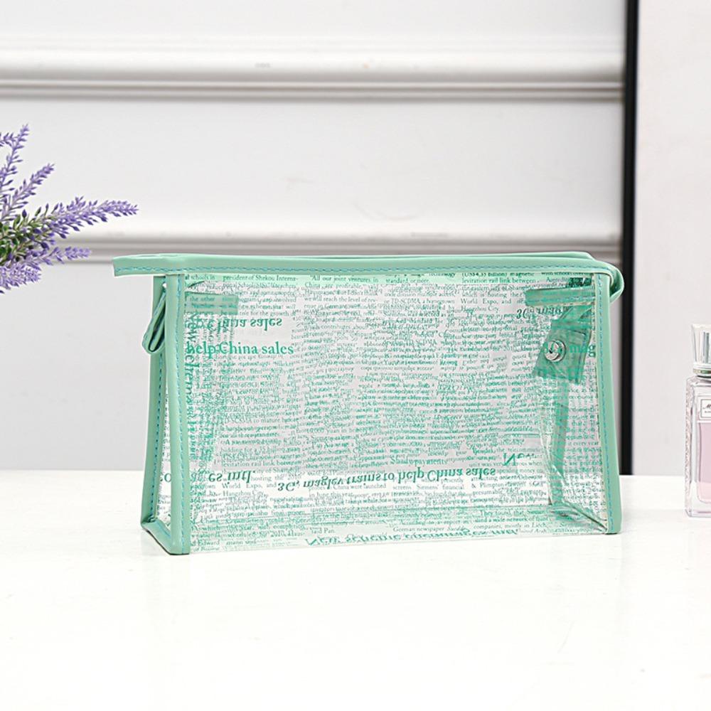 Túi Đựng Mỹ Phẩm Bằng Pvc Chống Văng Nước Tiện Dụng