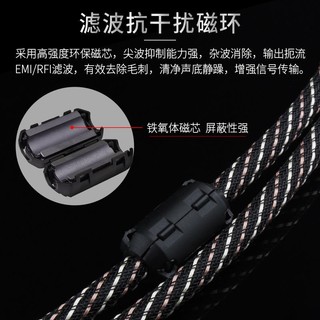 Monster USBA-B computer DAC decoder sound card Audio 2.0 data cable fever USB audio cable audio adapter cable KRD3