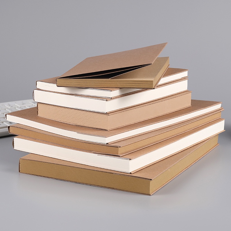 NB27 Sổ tay ghi chú giấy bìa trơn phong cách vintage