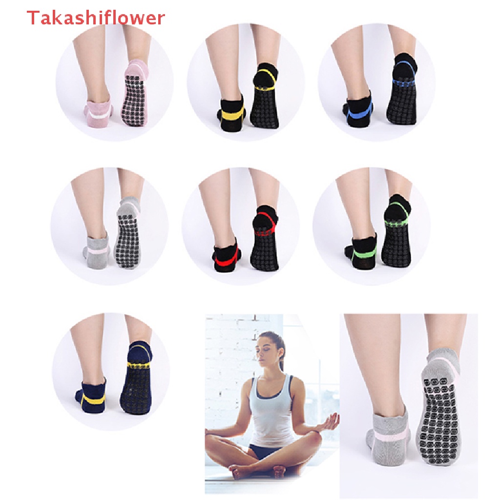 1 Đôi Tất Thể Thao Chống Trượt Bằng Silicone Nhanh Khô Dành Cho Nữ