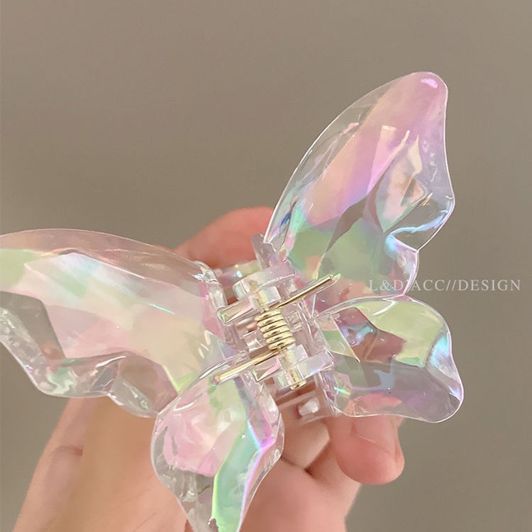 Kẹp Tóc Càng Cua Bằng Acrylic Trong Suốt Thời Trang Cho Nữ